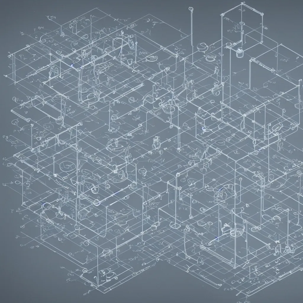 Prompt: Novel design of a bioreactor with all its measurements detailed. Patented Paper. Nobel Prize Winner. Blueprint