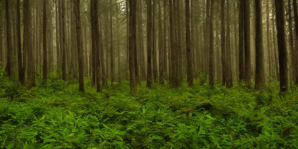 Prompt: Forest in the style of Roch Andreas