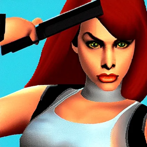 Image similar to joanna dark, perfect dark, 2 0 0 0, nintendo 6 4