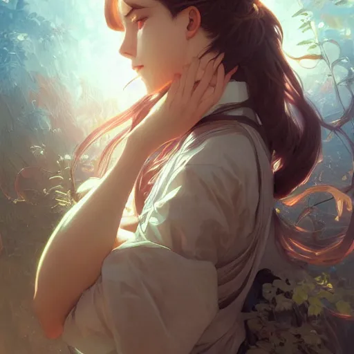 Prompt: ultra realistic illustration, asmr anime, intricate, elegant, highly detailed, digital painting, artstation, concept art, smooth, sharp focus, illustration, art by artgerm and greg rutkowski and alphonse mucha and wlop