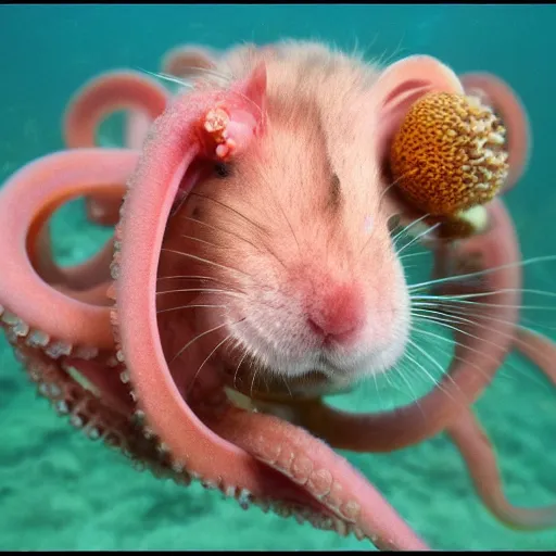 Image similar to hamster octopus hybrid national geographic photo