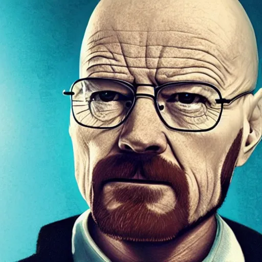 Image similar to Walter white as stephen hawkins