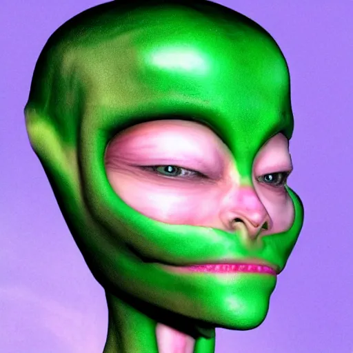 Image similar to a female alien