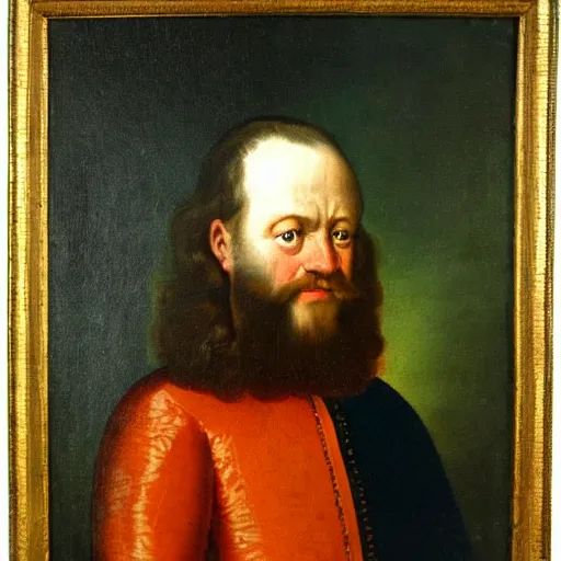 Prompt: a 17th century painting of Willem van Oranje