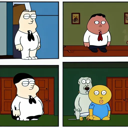 Image similar to of a crypto animal in the style of family guy