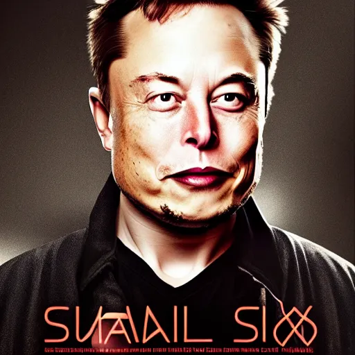 Image similar to Elon musk movie poster