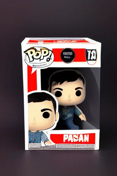 Image similar to “ very very intricate photorealistic photo of a hasan piker funko pop on a white background, award - winning details ”
