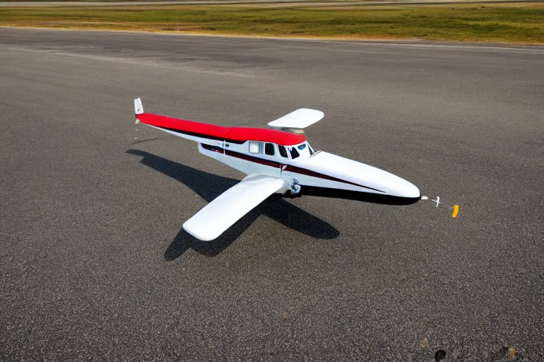 Image similar to a happy smiling cessna aircraft on a runway, DSLR, 4k