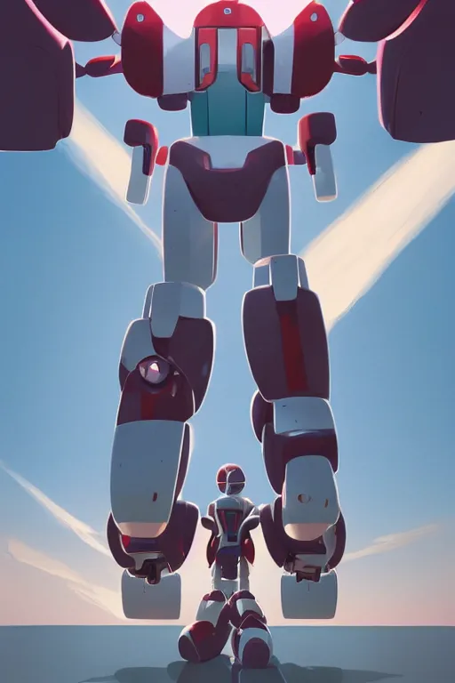 Image similar to metabots medabots medarotto medarot robot minimalist comics, behance hd by jesper ejsing, by rhads, makoto shinkai and lois van baarle, ilya kuvshinov, rossdraws global illumination ray tracing hdr radiating a glowing aura