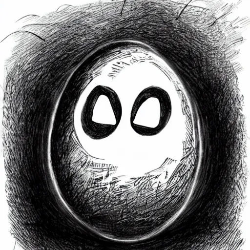 Prompt: nightmare egg