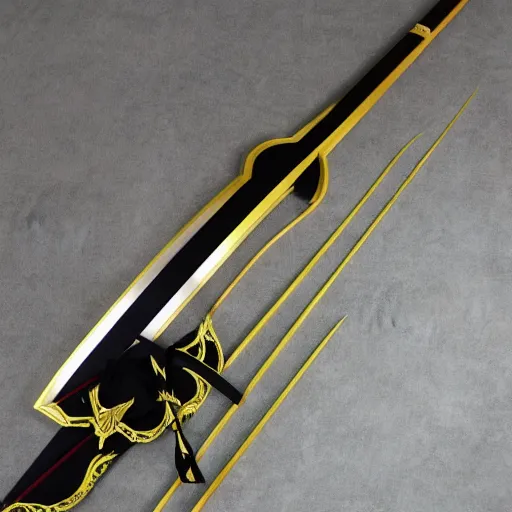 Image similar to lelouch lamperouges zanpakto, shikai, bankai, sword, intricate detail, machined, hyper detailed