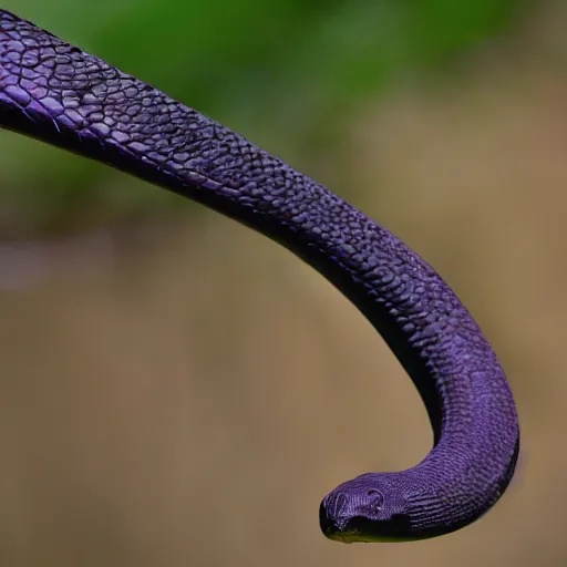Image similar to a black mamba