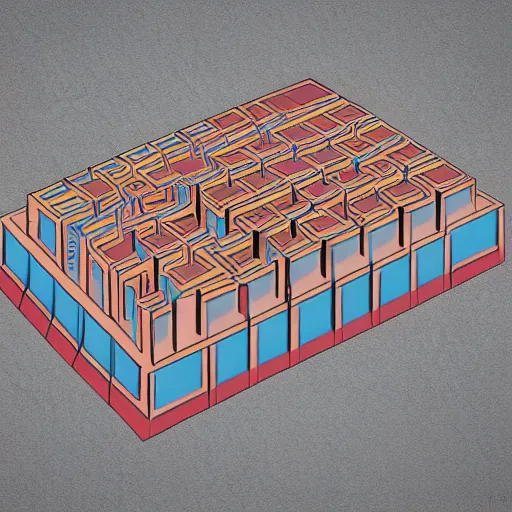 Image similar to isometric optical illusion