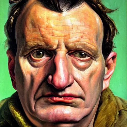 Prompt: high quality high detail painting by lucian freud, hd, ozzy osborn, portrait
