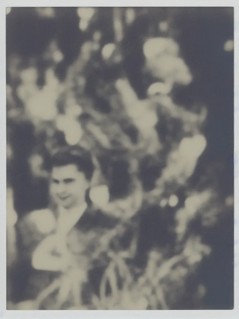 Prompt: Polaroid of an octopus at his high school prom, portrait by David friedric