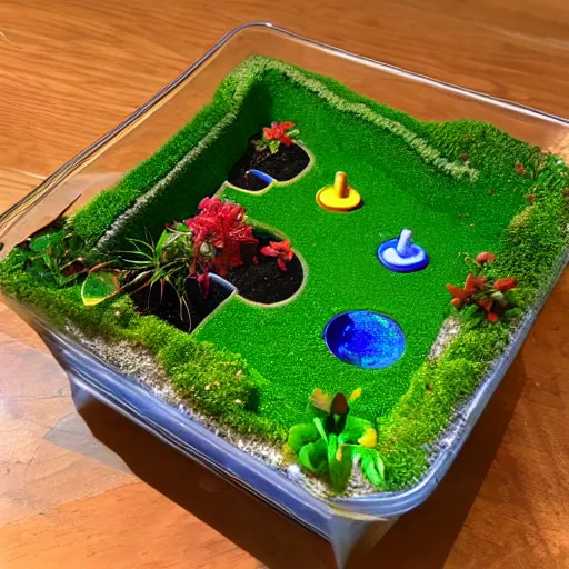 Image similar to a n 6 4 game of terrarium