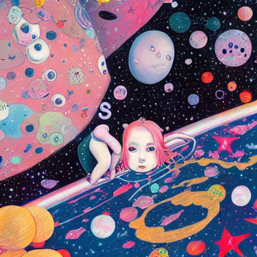 Image similar to Liminal space in outer space by Hikari Shimoda