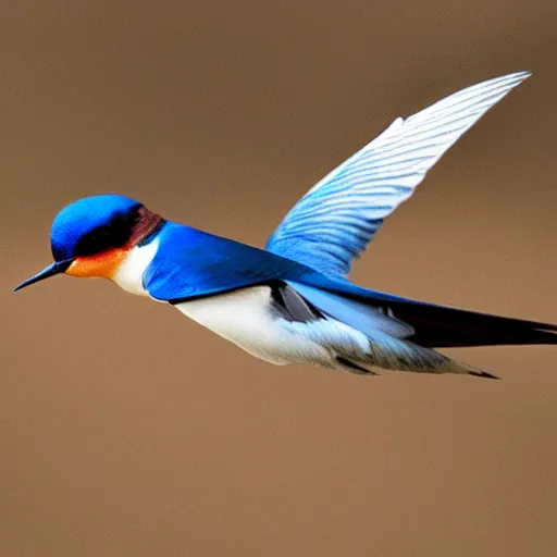 Prompt: photo of an african swallow mid flight carrying a coconut