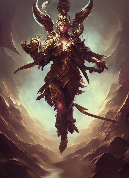 Image similar to a highly detailed illustration of god, intricate, elegant, highly detailed, centered, digital painting, artstation, concept art, smooth, sharp focus, league of legends concept art, wlop