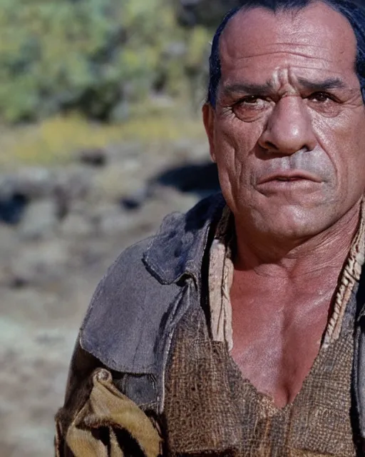 Image similar to tuco salamanca as a muppet. highly detailed felt. hyper real photo. 4 k.