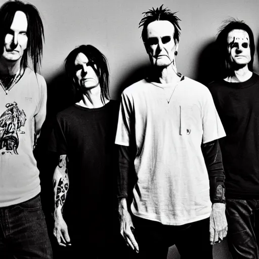 Image similar to skinny puppy band