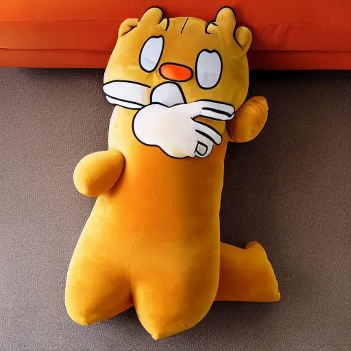 Garfield shop body pillow