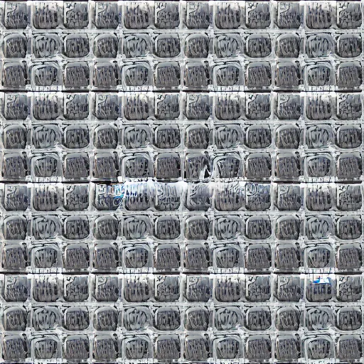 Image similar to 4 k large tiled retrofuturism brutalist floor white black seamless texture, material, flat, pbr, hi - res