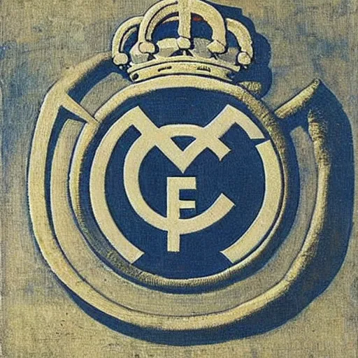 Image similar to real madrid logo by hieronymus bosch