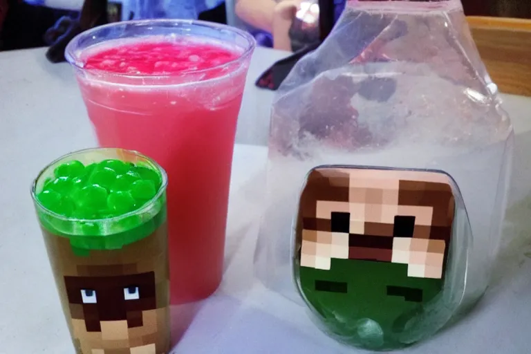 Minecraft Slime Tea