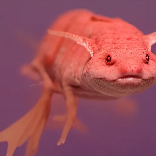 Image similar to an axolotl