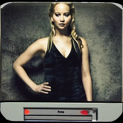 Image similar to polaroid shot of jennifer lawrence in game of thrones audition