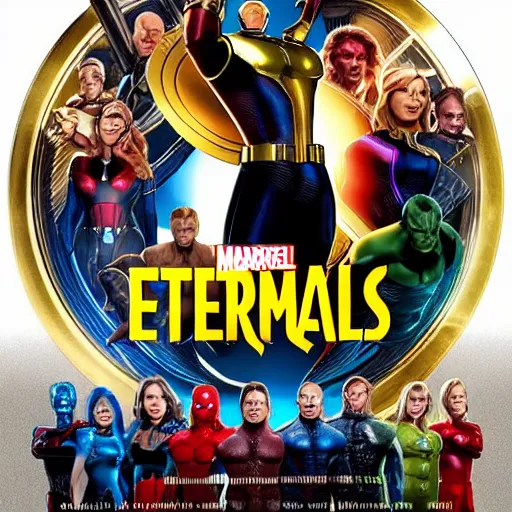 Image similar to eternals marvel movie