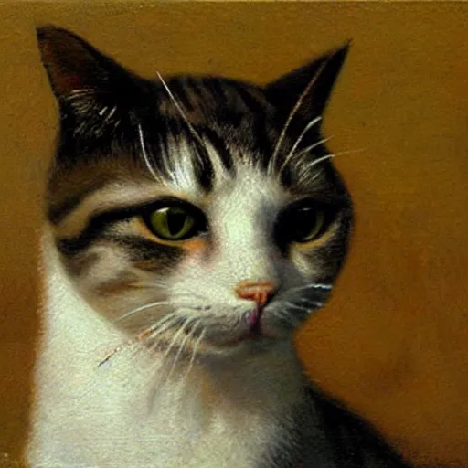 Prompt: cat by william constable