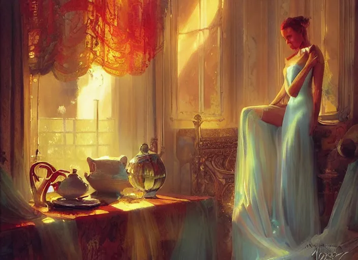 Image similar to by marc simonetti and vladimir volegov and alexander averin and delphin enjolras