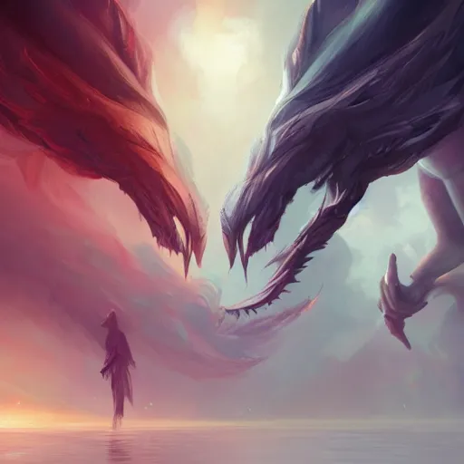 Prompt: adragon concept art by charlie bowater, highly detailed, dramatic lighting, the most beautiful image ever seen, trending on art station, post processing