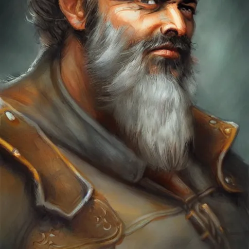 Image similar to a man with a beard, drawn by Tony sart