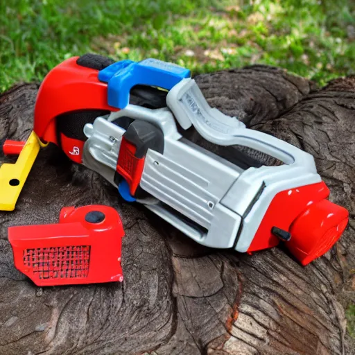 Image similar to fisher price my first chainsaw