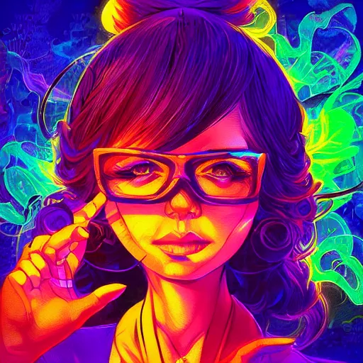 Image similar to skill magic deepdream radiating a glowing aura stuff loot legends stylized digital illustration video game icon artstation lois van baarle, ilya kuvshinov, rossdraws,