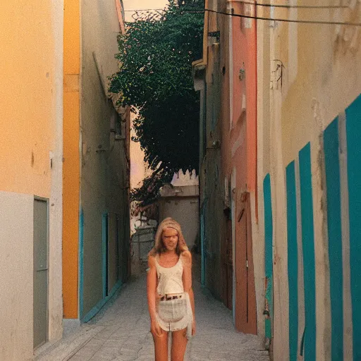 Prompt: portra 8 0 0 street photography in croatia