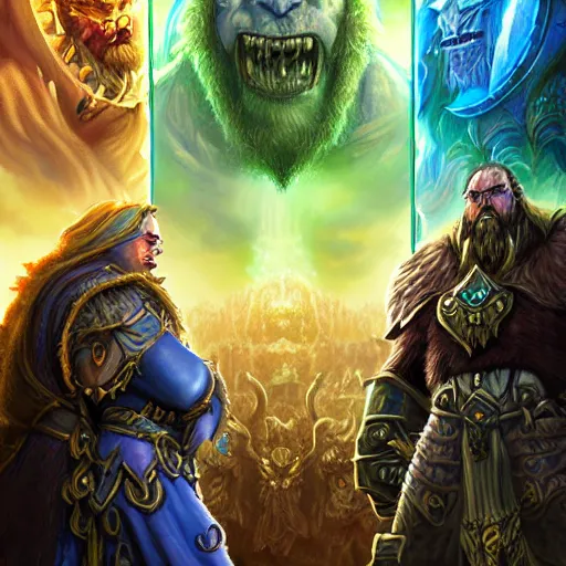 Prompt: warcraft artwork