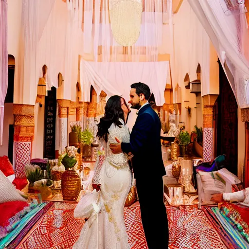 Image similar to a moroccan wedding