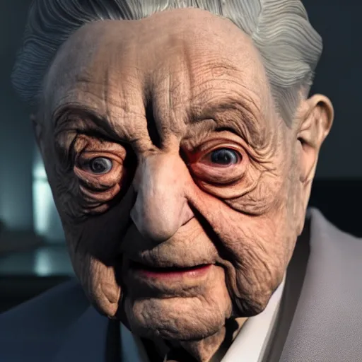 Prompt: george soros as a ancient vampire, cinematic key light ultra realistic, photorealism, dramatic volumetric lighting award winning 8 k ray tracing