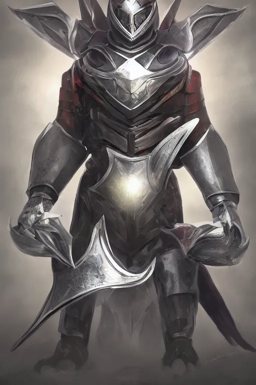 Image similar to helmet armor guardian destiny in witch queen illumination ray tracing hdr fanart arstation by sung choi robot ninja mask and eric pfeiffer and gabriel garza and casper konefal