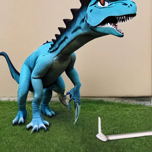 Prompt: photo hybrid of between a dinosaur and a swiffer, cosplay, ultra detailed, 3 2 k, coupon.