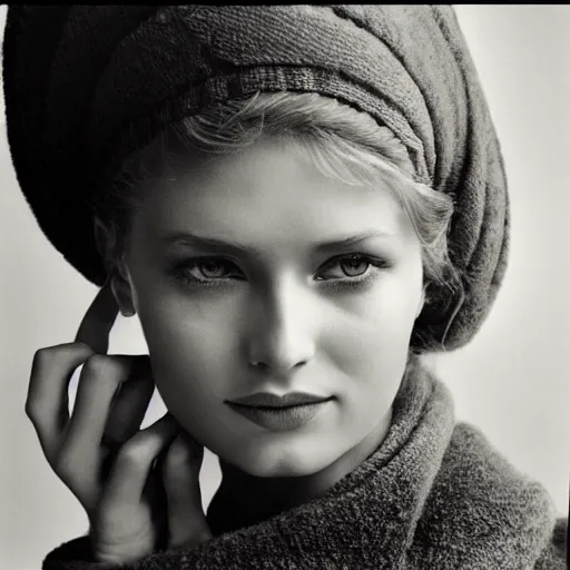 Image similar to beautiful ukrainian young woman by terry o'neill