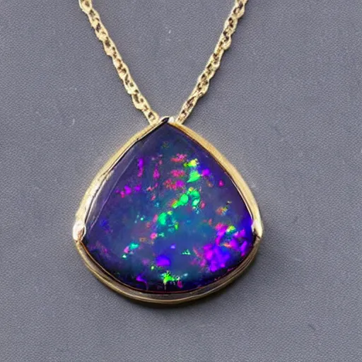 Prompt: dark opal galaxy jewellery