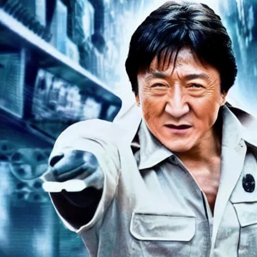 Prompt: A stunning awesome photo from popular movie starring jackie chan generated by artificial intelligence, extremely detailed, award winning photography, perfect faces