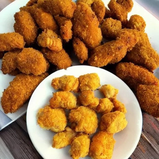 Image similar to 📷🍗 nuggets 🍽️