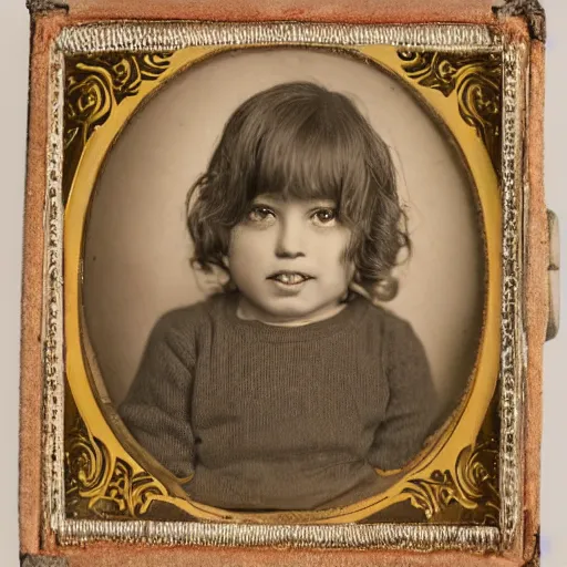 Image similar to facial portrait of a 3 year old boy, 1 9 1 9, ambrotype, by george s. cook, award winning