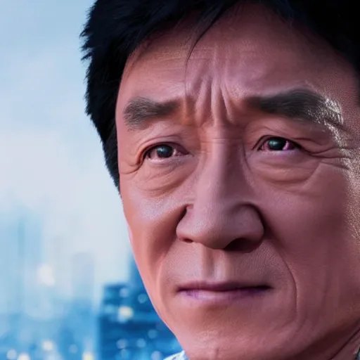 Prompt: A stunning awesome photo from popular movie starring jackie chan generated by artificial intelligence, extremely detailed, award winning photography, perfect faces